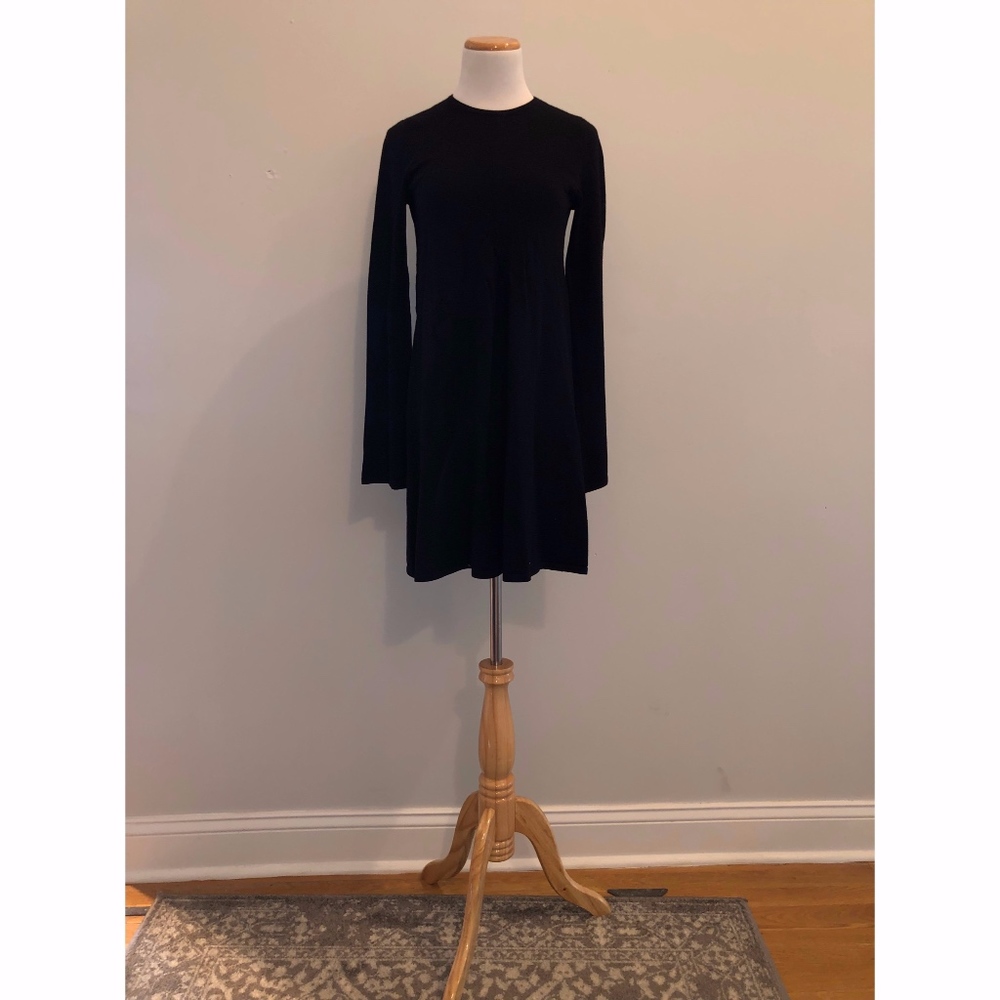 Design History Black Sweater Dress